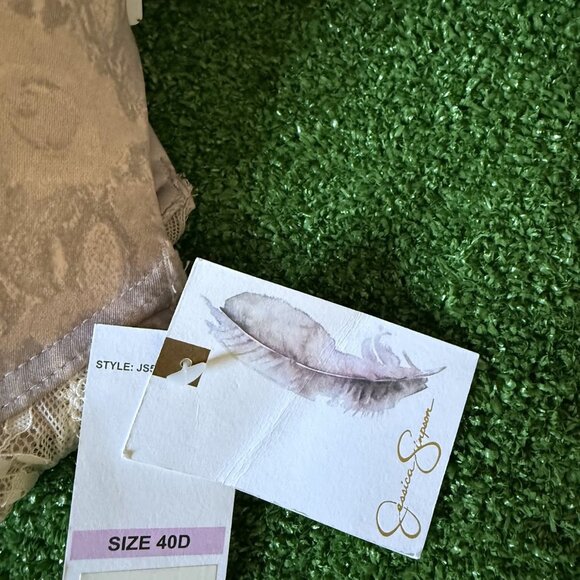 Jessica Simpson Lifting Comfort Molded w/Lace 2 Pack Underwire Bra Size 40D NEW - Picture 8 of 11